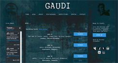 Desktop Screenshot of gaudimusic.com